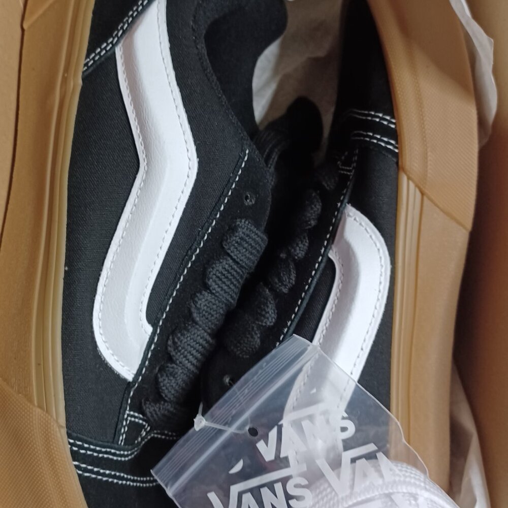 Vans Knu Skool black/brown 10.0